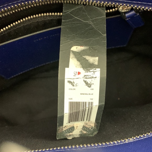 Marc Jacobs Ligero leather shoulder bag in Mineral blue . NWT - Picture 8 of 11